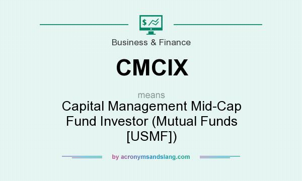 What does CMCIX mean? It stands for Capital Management Mid-Cap Fund Investor (Mutual Funds [USMF])