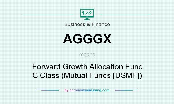 What does AGGGX mean? It stands for Forward Growth Allocation Fund C Class (Mutual Funds [USMF])