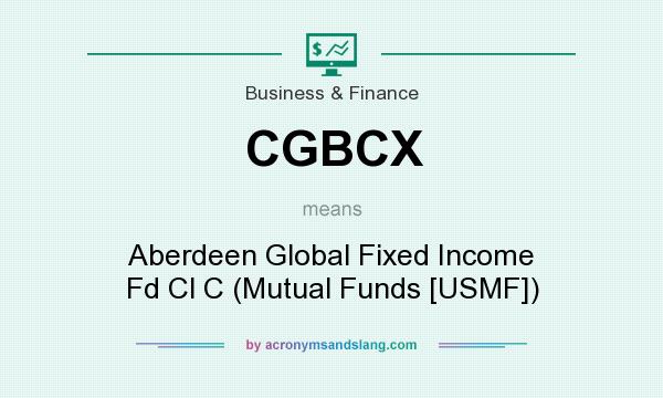 What does CGBCX mean? It stands for Aberdeen Global Fixed Income Fd Cl C (Mutual Funds [USMF])