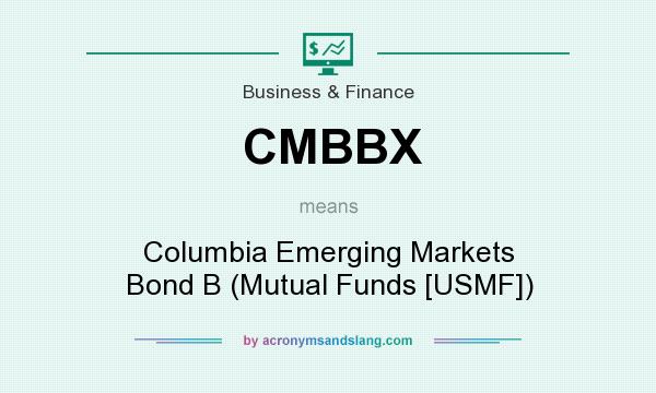 What does CMBBX mean? It stands for Columbia Emerging Markets Bond B (Mutual Funds [USMF])