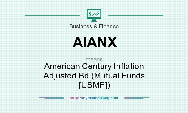 What does AIANX mean? It stands for American Century Inflation Adjusted Bd (Mutual Funds [USMF])