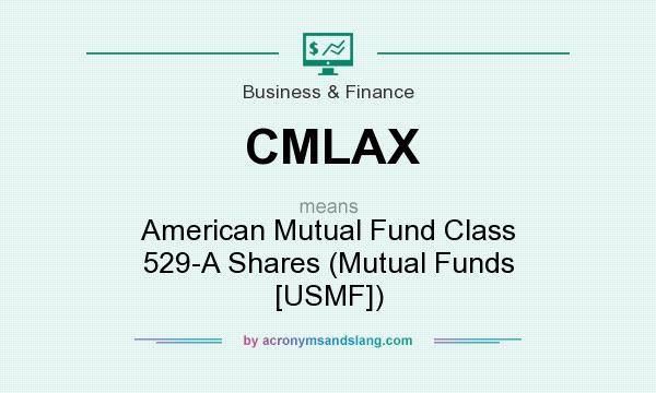 What does CMLAX mean? It stands for American Mutual Fund Class 529-A Shares (Mutual Funds [USMF])