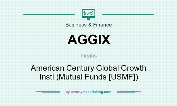 What does AGGIX mean? It stands for American Century Global Growth Instl (Mutual Funds [USMF])