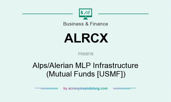 What does ALRCX mean? It stands for Alps/Alerian MLP Infrastructure (Mutual Funds [USMF])