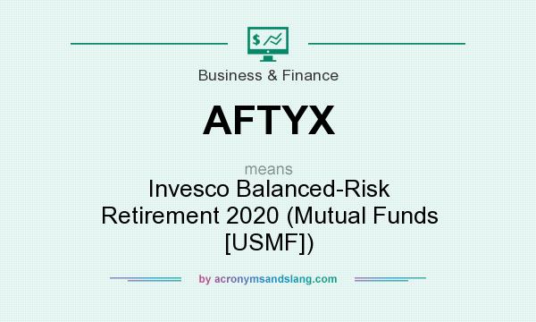 What does AFTYX mean? It stands for Invesco Balanced-Risk Retirement 2020 (Mutual Funds [USMF])