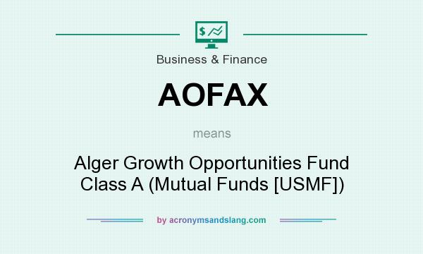 What does AOFAX mean? It stands for Alger Growth Opportunities Fund Class A (Mutual Funds [USMF])