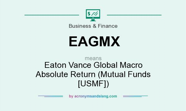 What does EAGMX mean? It stands for Eaton Vance Global Macro Absolute Return (Mutual Funds [USMF])