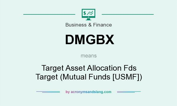 What does DMGBX mean? It stands for Target Asset Allocation Fds Target (Mutual Funds [USMF])