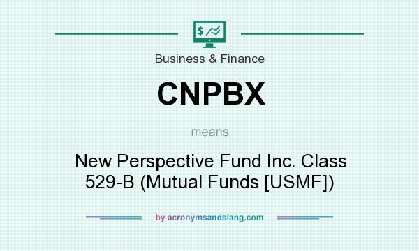 What does CNPBX mean? It stands for New Perspective Fund Inc. Class 529-B (Mutual Funds [USMF])