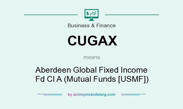 What does CUGAX mean? It stands for Aberdeen Global Fixed Income Fd Cl A (Mutual Funds [USMF])