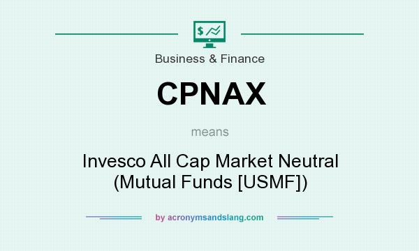 What does CPNAX mean? It stands for Invesco All Cap Market Neutral (Mutual Funds [USMF])