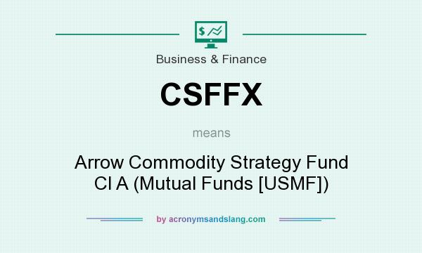 What does CSFFX mean? It stands for Arrow Commodity Strategy Fund Cl A (Mutual Funds [USMF])