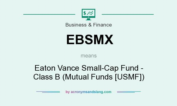 What does EBSMX mean? It stands for Eaton Vance Small-Cap Fund - Class B (Mutual Funds [USMF])