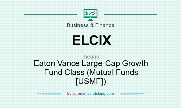 What does ELCIX mean? It stands for Eaton Vance Large-Cap Growth Fund Class (Mutual Funds [USMF])