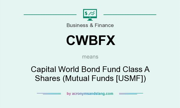 What does CWBFX mean? It stands for Capital World Bond Fund Class A Shares (Mutual Funds [USMF])