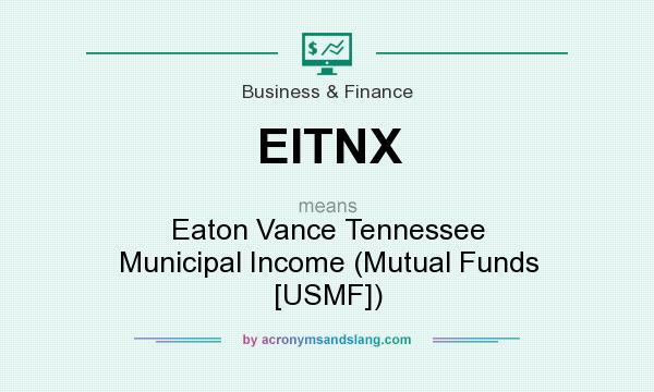 What does EITNX mean? It stands for Eaton Vance Tennessee Municipal Income (Mutual Funds [USMF])
