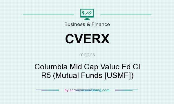 What does CVERX mean? It stands for Columbia Mid Cap Value Fd Cl R5 (Mutual Funds [USMF])