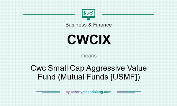 What does CWCIX mean? It stands for Cwc Small Cap Aggressive Value Fund (Mutual Funds [USMF])