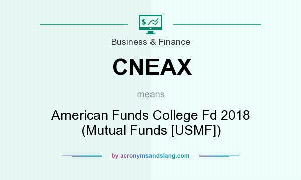What does CNEAX mean? It stands for American Funds College Fd 2018 (Mutual Funds [USMF])