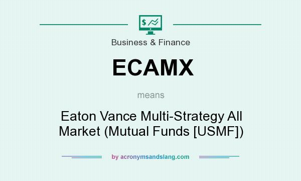 What does ECAMX mean? It stands for Eaton Vance Multi-Strategy All Market (Mutual Funds [USMF])