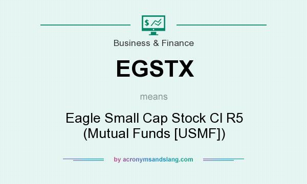 What does EGSTX mean? It stands for Eagle Small Cap Stock Cl R5 (Mutual Funds [USMF])