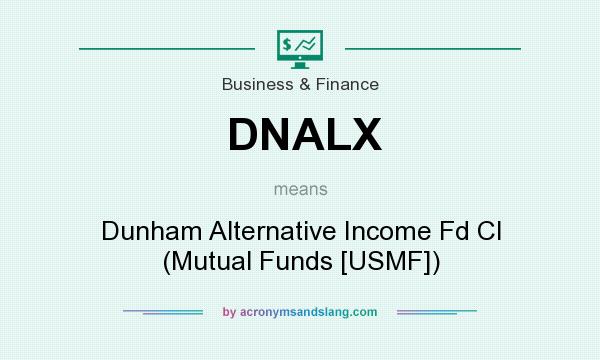 What does DNALX mean? It stands for Dunham Alternative Income Fd Cl (Mutual Funds [USMF])
