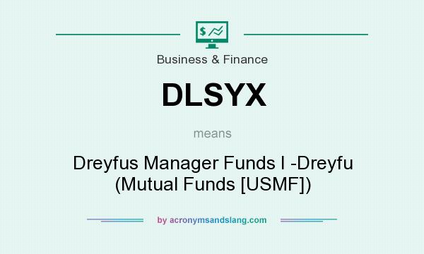 What does DLSYX mean? It stands for Dreyfus Manager Funds I -Dreyfu (Mutual Funds [USMF])