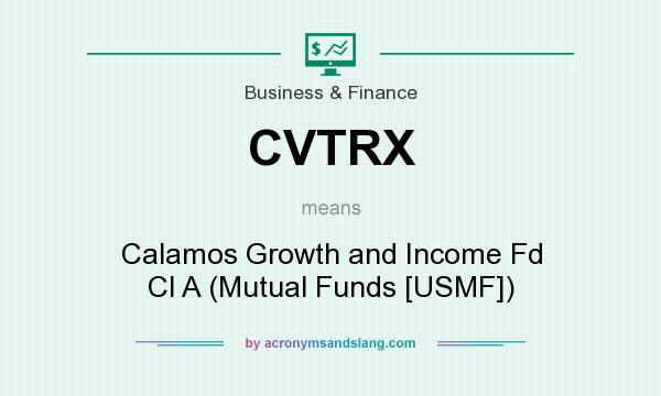 What does CVTRX mean? It stands for Calamos Growth and Income Fd Cl A (Mutual Funds [USMF])