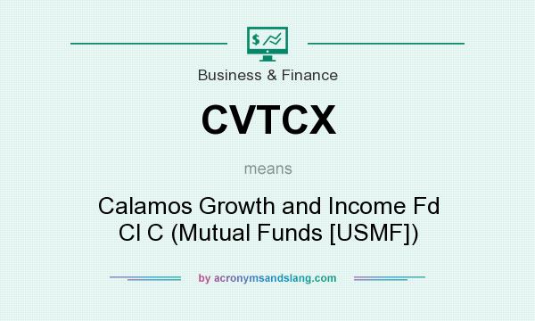 What does CVTCX mean? It stands for Calamos Growth and Income Fd Cl C (Mutual Funds [USMF])