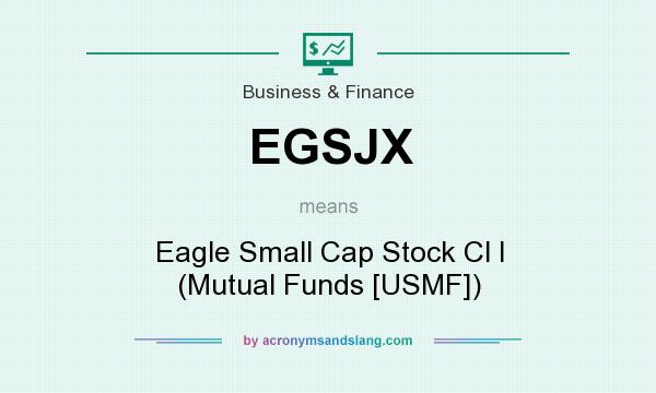 What does EGSJX mean? It stands for Eagle Small Cap Stock Cl I (Mutual Funds [USMF])