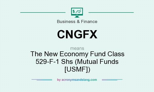 What does CNGFX mean? It stands for The New Economy Fund Class 529-F-1 Shs (Mutual Funds [USMF])