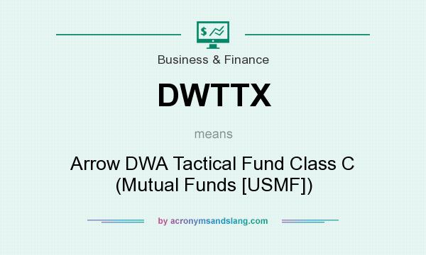What does DWTTX mean? It stands for Arrow DWA Tactical Fund Class C (Mutual Funds [USMF])
