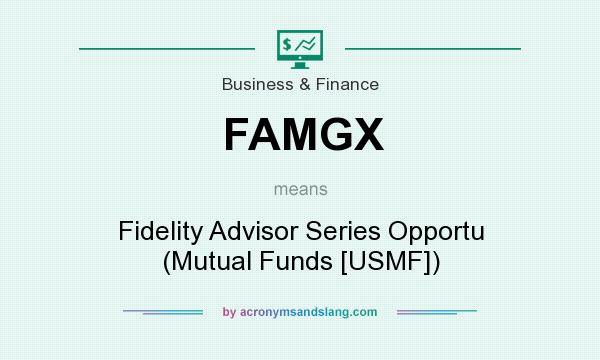 What does FAMGX mean? It stands for Fidelity Advisor Series Opportu (Mutual Funds [USMF])