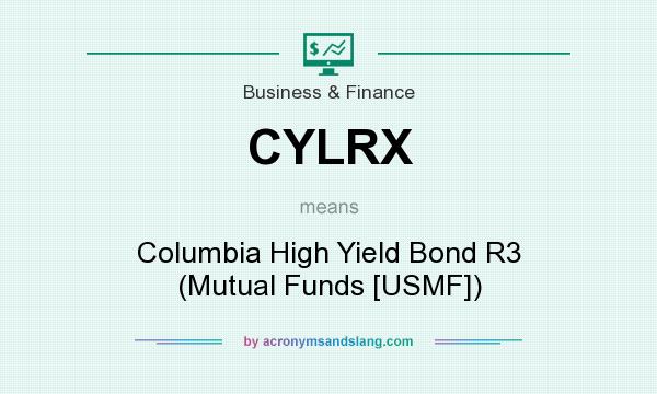 What does CYLRX mean? It stands for Columbia High Yield Bond R3 (Mutual Funds [USMF])