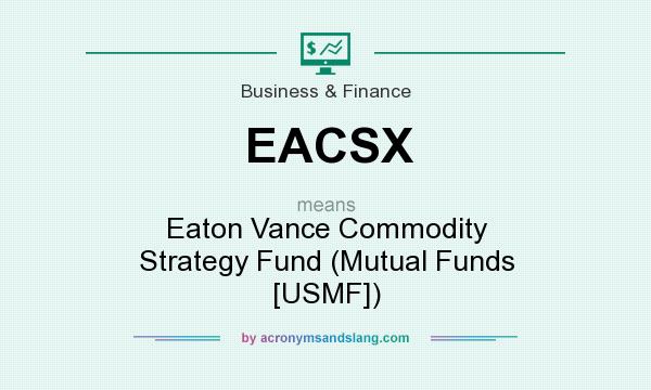 What does EACSX mean? It stands for Eaton Vance Commodity Strategy Fund (Mutual Funds [USMF])