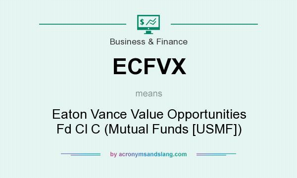 What does ECFVX mean? It stands for Eaton Vance Value Opportunities Fd Cl C (Mutual Funds [USMF])