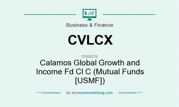 What does CVLCX mean? It stands for Calamos Global Growth and Income Fd Cl C (Mutual Funds [USMF])