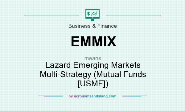 What does EMMIX mean? It stands for Lazard Emerging Markets Multi-Strategy (Mutual Funds [USMF])