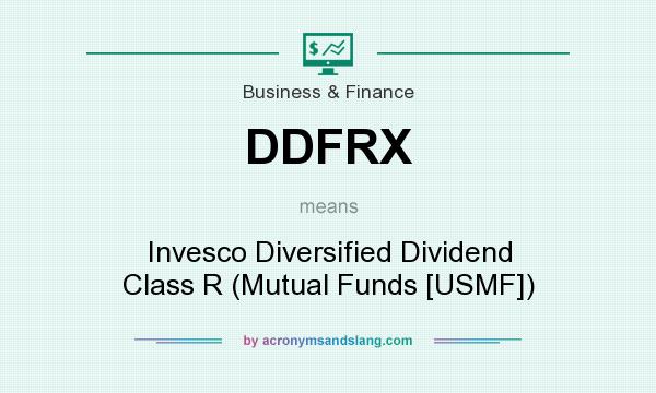 What does DDFRX mean? It stands for Invesco Diversified Dividend Class R (Mutual Funds [USMF])