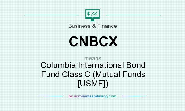What does CNBCX mean? It stands for Columbia International Bond Fund Class C (Mutual Funds [USMF])