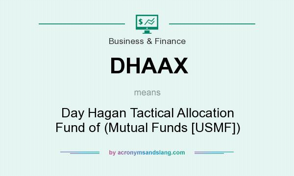 What does DHAAX mean? It stands for Day Hagan Tactical Allocation Fund of (Mutual Funds [USMF])