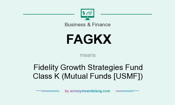 What does FAGKX mean? It stands for Fidelity Growth Strategies Fund Class K (Mutual Funds [USMF])