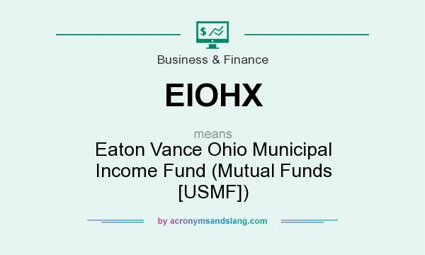 What does EIOHX mean? It stands for Eaton Vance Ohio Municipal Income Fund (Mutual Funds [USMF])