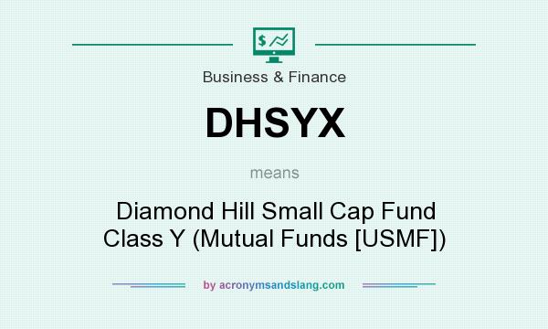 What does DHSYX mean? It stands for Diamond Hill Small Cap Fund Class Y (Mutual Funds [USMF])