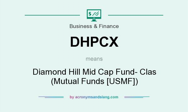 What does DHPCX mean? It stands for Diamond Hill Mid Cap Fund- Clas (Mutual Funds [USMF])
