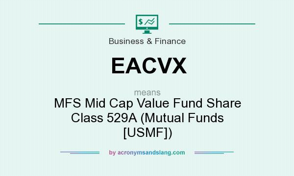 What does EACVX mean? It stands for MFS Mid Cap Value Fund Share Class 529A (Mutual Funds [USMF])