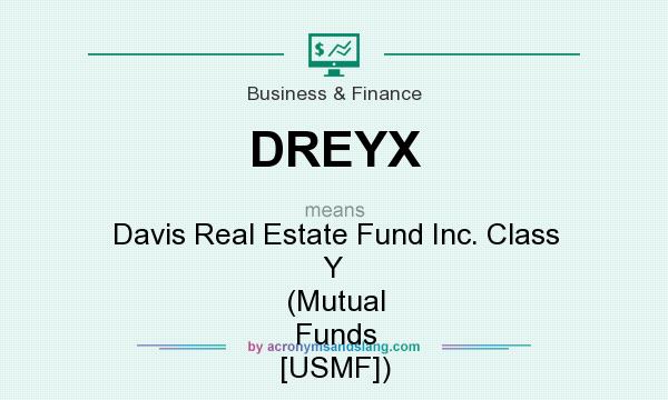 What does DREYX mean? It stands for Davis Real Estate Fund Inc. Class Y (Mutual Funds [USMF])
