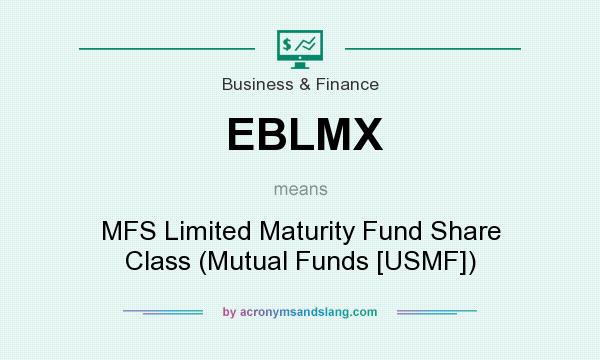 What does EBLMX mean? It stands for MFS Limited Maturity Fund Share Class (Mutual Funds [USMF])