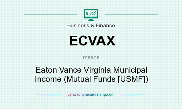 What does ECVAX mean? It stands for Eaton Vance Virginia Municipal Income (Mutual Funds [USMF])