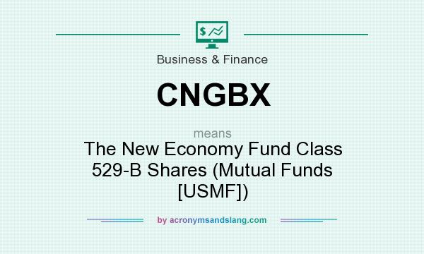 What does CNGBX mean? It stands for The New Economy Fund Class 529-B Shares (Mutual Funds [USMF])